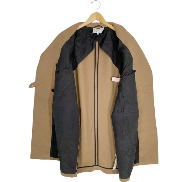 3.1 PHILLIP LIM Oversized Modern Trench Grandma Coat - Picture 6 of 12